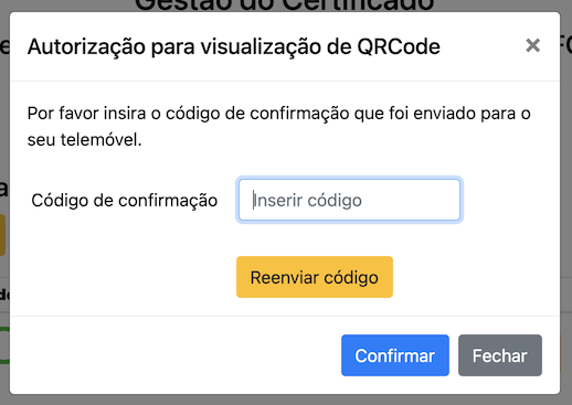 Diálogo para ver autorizador